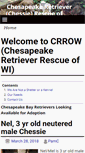 Mobile Screenshot of crrow.org